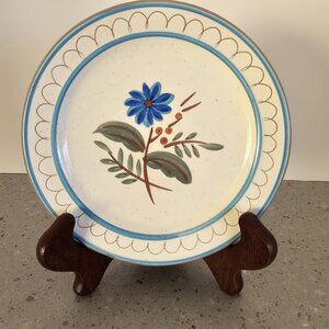 Excellent Stangl Pottery Hand Painted Charger / Chop Plate 12-1/2" Diameter